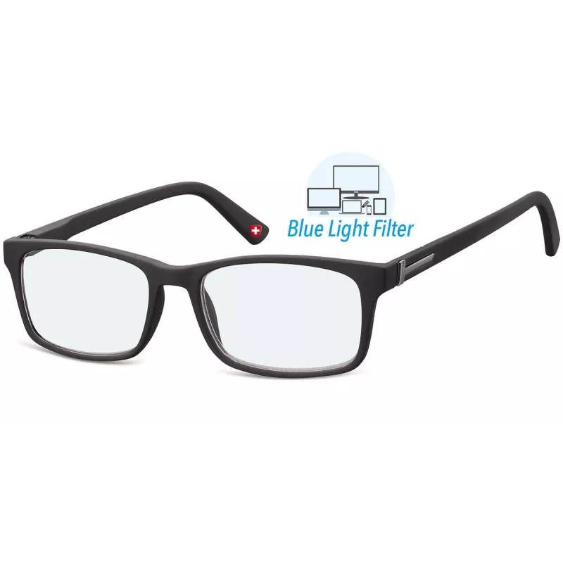 Lunette 73 ordinateur/écran- filtre lumière bleue NOIR